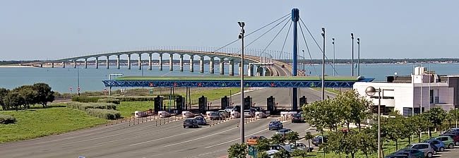 Ile de Ré Bridge toll, France