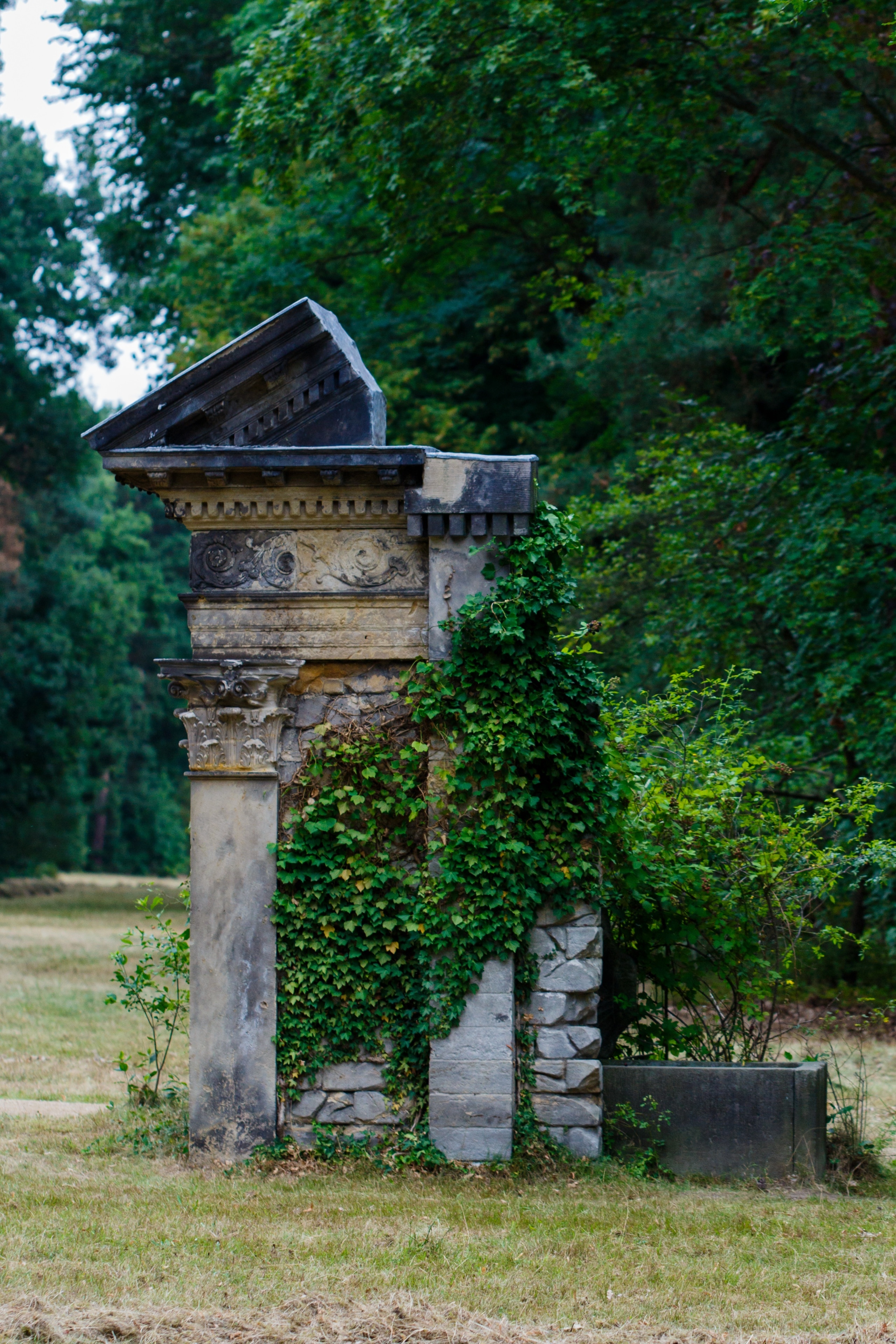 Künstliche Ruine auf der Pfaueninsel