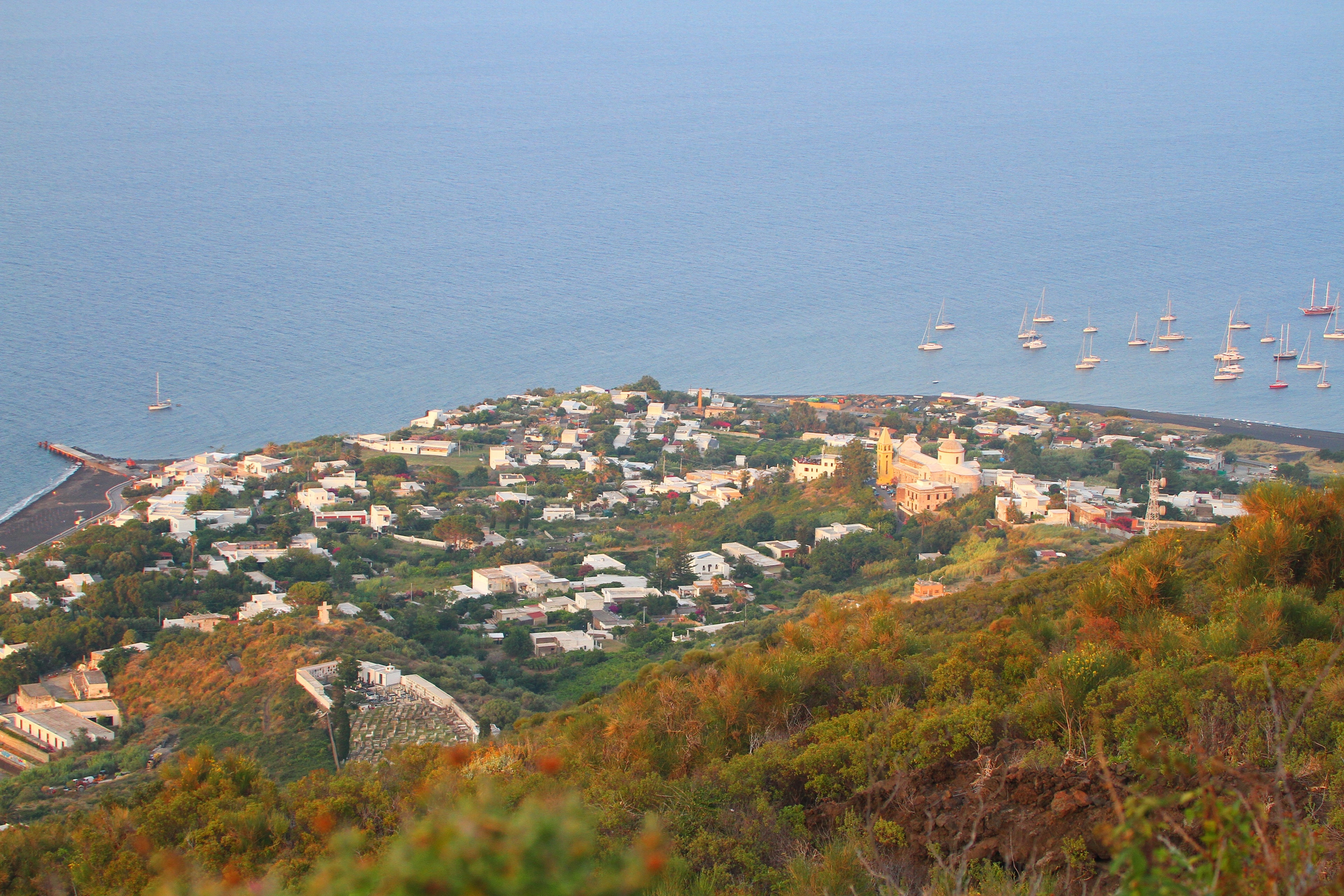 Stromboli village