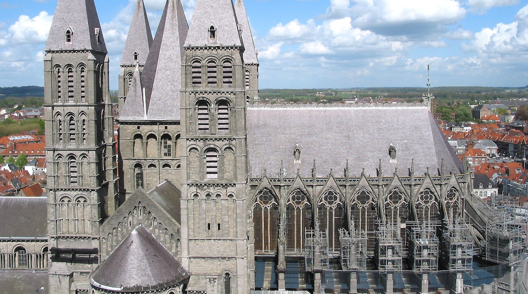 Foto ‘Kathedraal van Doornik’ van Jean-Pol GRANDMONT (CC BY) / bijgesneden versie van origineel