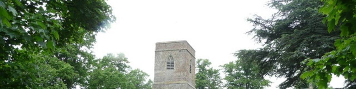 Photo "St. James' church, Runcton Holme A peaceful setting for this church to the north of the village near the Great Ouse River." by Jonathan Billinger (Creative Commons Attribution-Share Alike 2.0) / Cropped from original