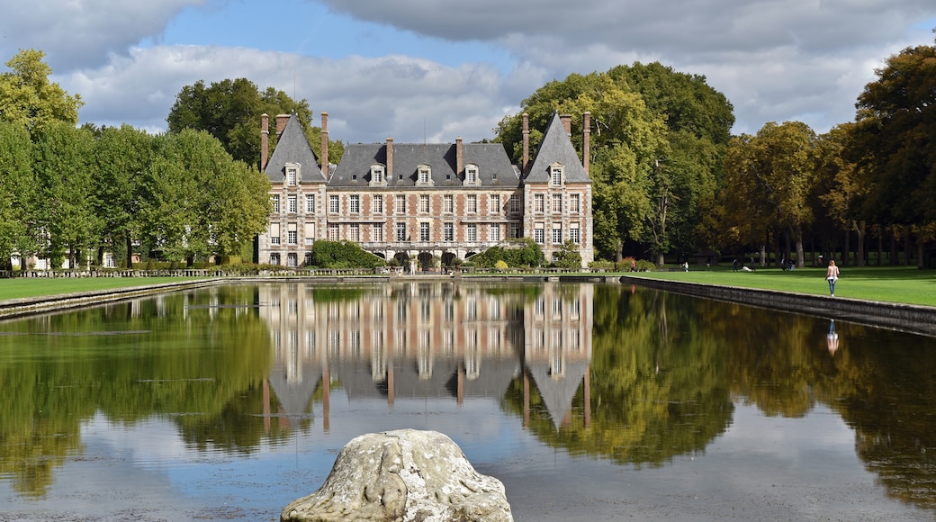 Foto ‘Château de Courances’ van Pline (CC BY-SA) / bijgesneden versie van origineel