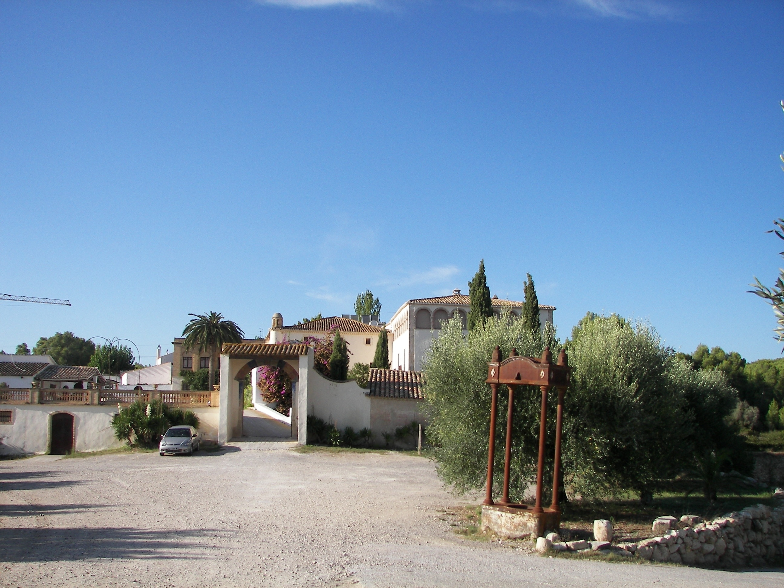 Can Rafols dels Caus (vingård), Avinyonet del Penedes, Katalonien, Spanien