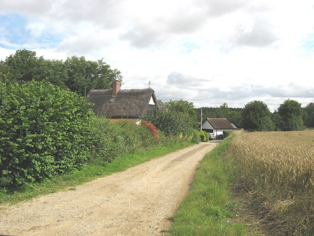 Rook End Cottages at Rook End, near Debden, Essex