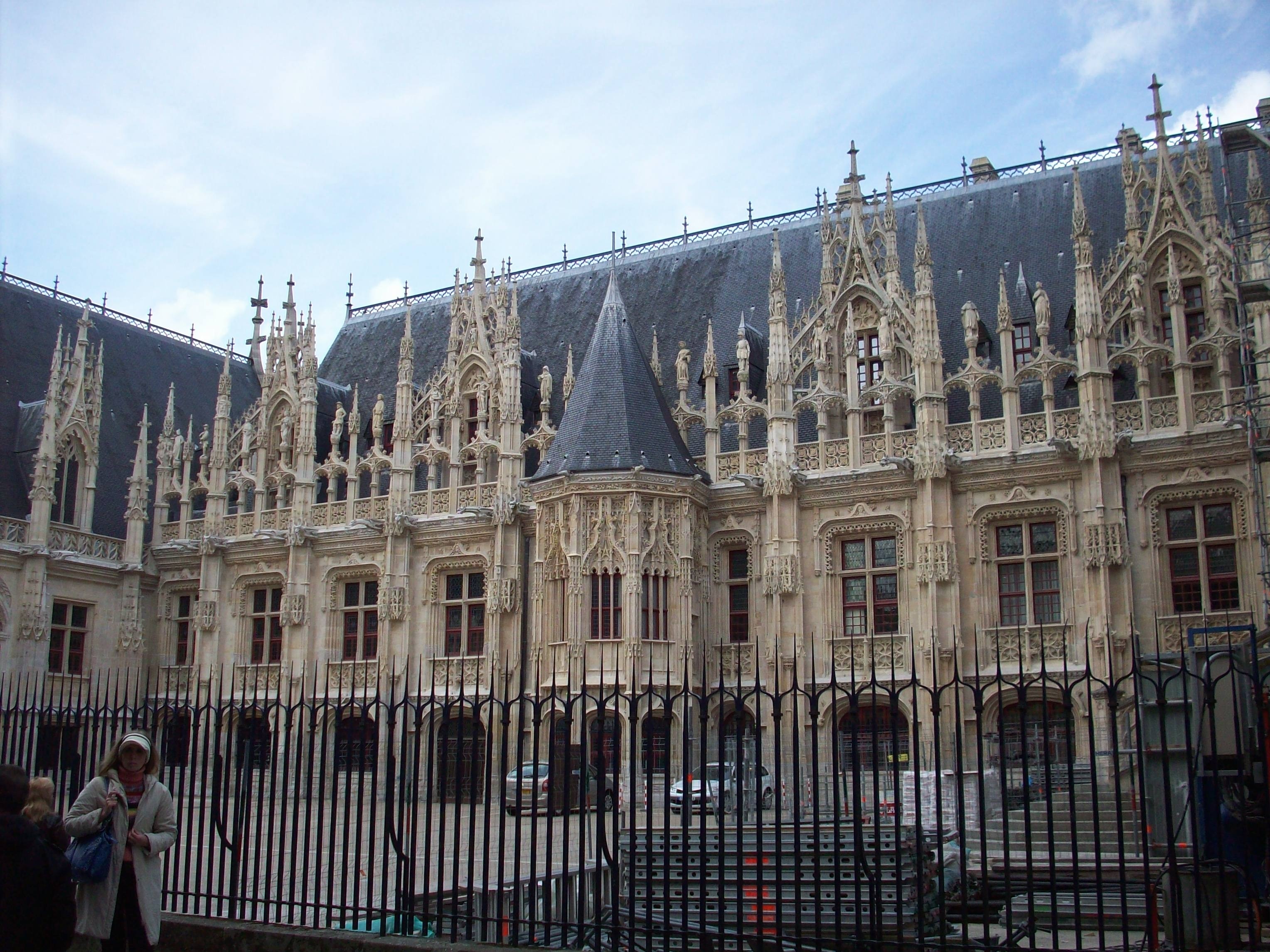 Palais de justice de Rouen.