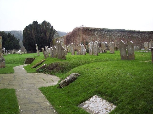 Churchyard at St Mary and St Gabriel, South Harting