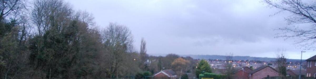 Photo "Open area by Longham Copse" by Nigel Chadwick (Creative Commons Attribution-Share Alike 2.0) / Cropped from original