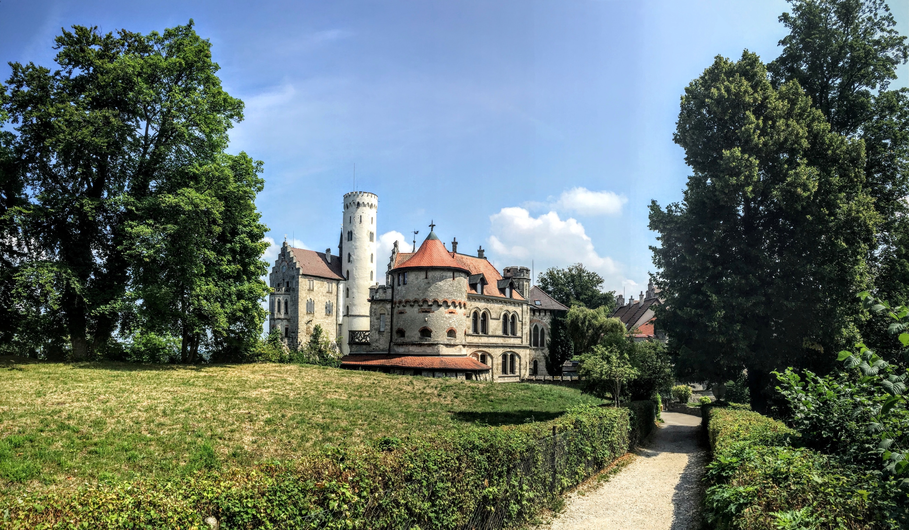 Lichtensteinin linna, Lichtenstein, Baden-Württemberg, Saksa