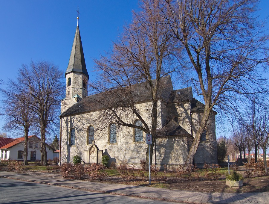 St.-Nikolaus-Kirche in Machtsum (Harsum), Niedersachsen, Deutschland