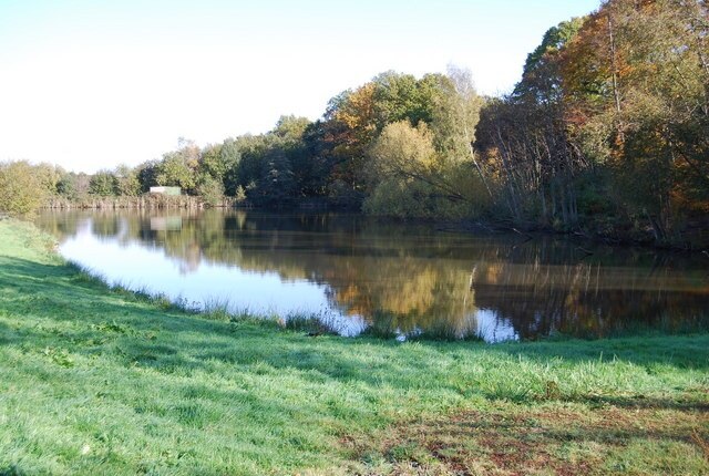 Old forge pond Possible mediaeval ironworking pond.