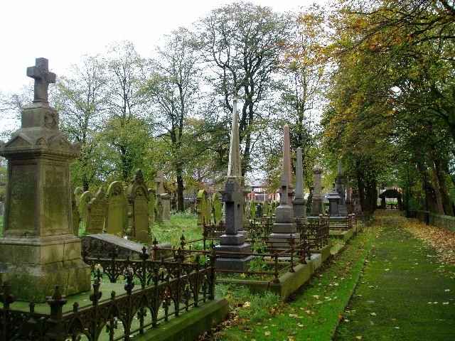 St James Altham. Impressive late Victorian tombstones