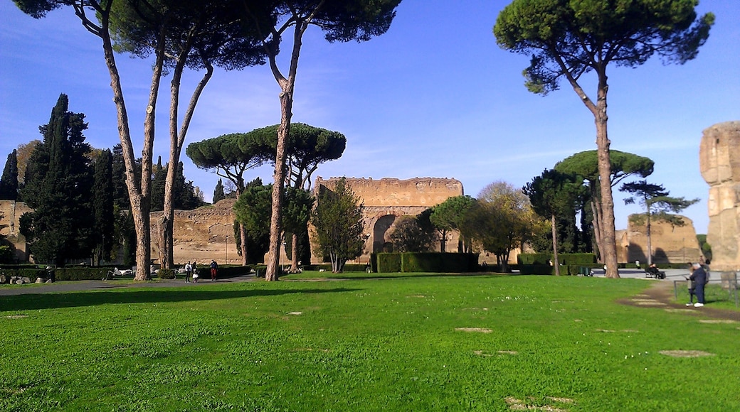 Photo "Baths of Caracalla" by Ethan Doyle White (CC BY-SA) / Cropped from original