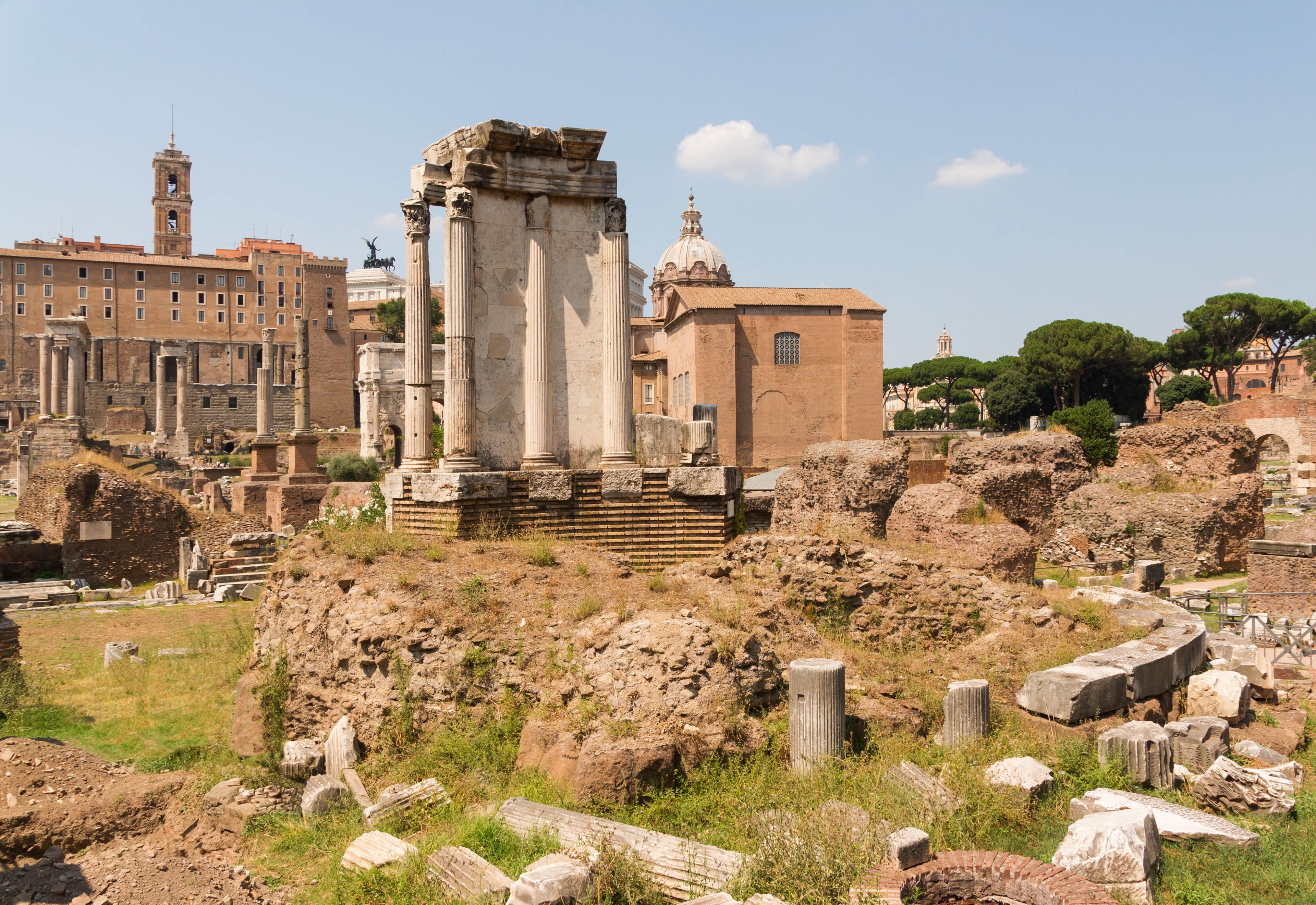 Forum romain, Rome, Latium, Italie