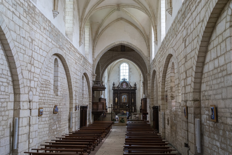 Chancelade - Abbaye de Chancelade - Nef de l'église