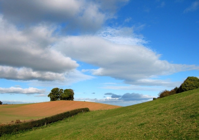"Welshampton and Lyneal"-foto av Dave Croker (CC BY-SA) / Urklipp från original