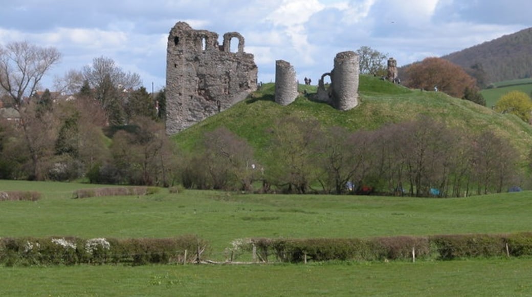 Foto "Sito Storico Clun Castle" di Philip Halling (CC BY-SA) / Ritaglio dell’originale