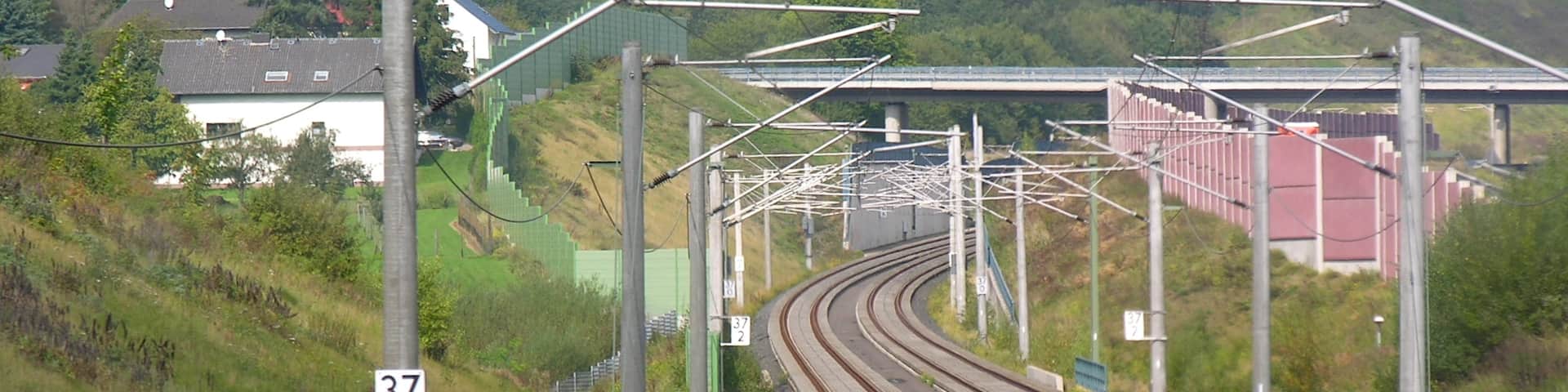 Germany, From Frankfurt to Cologne in the driver's cabin