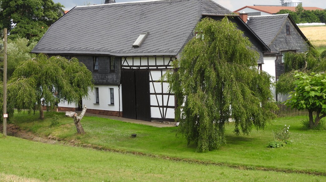Fachwerkhaus in Gottesgrün, Thüringen