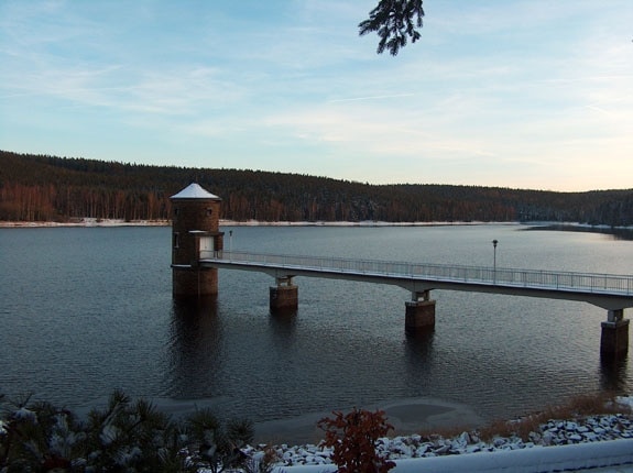 Talsperre Cranzahl in Sachsen