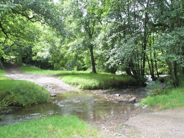 Modest ford near Tarr Steps