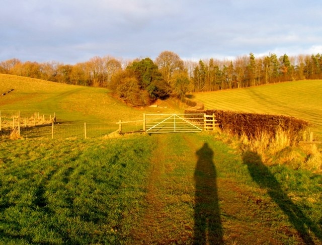 "Knighton on Teme"-foto av Andrew Tatlow (CC BY-SA) / Urklipp från original
