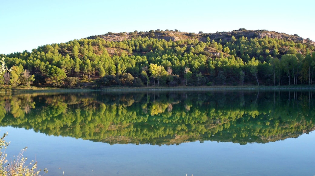 Foto ‘Parque Natural de las Lagunas de Ruidera’ van David Sánchez Núñez (CC BY-SA) / bijgesneden versie van origineel