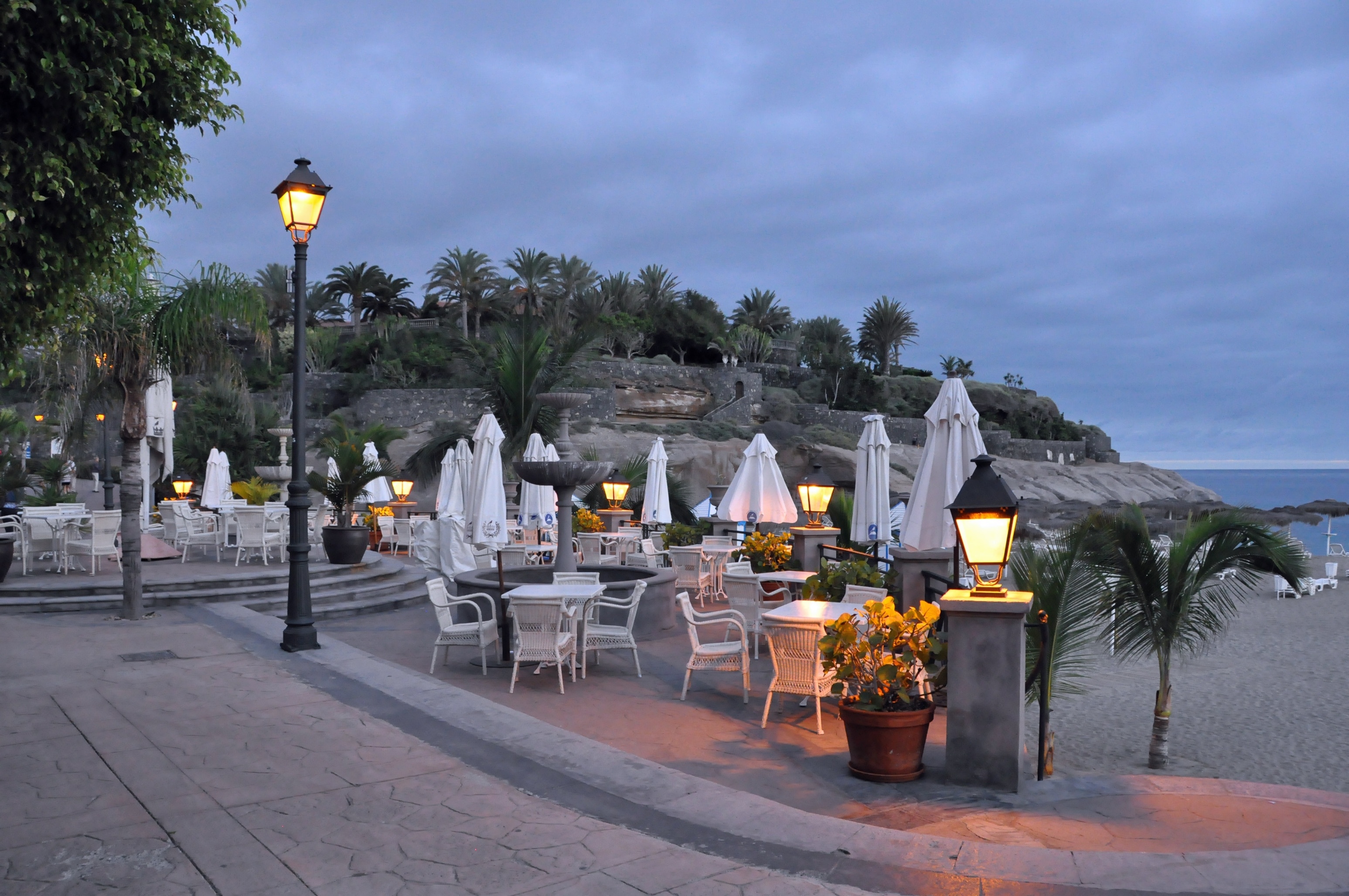 Playa del Duque beach, a place to relax and enjoy