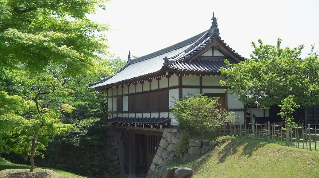 A gate at Kōriyama Castle in the city of Yamatokōriyama, Nara Prefecture, Japan