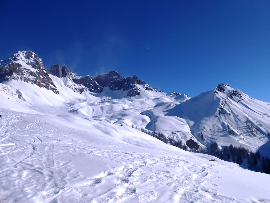 candido paesaggio verso la Furcia Rossa