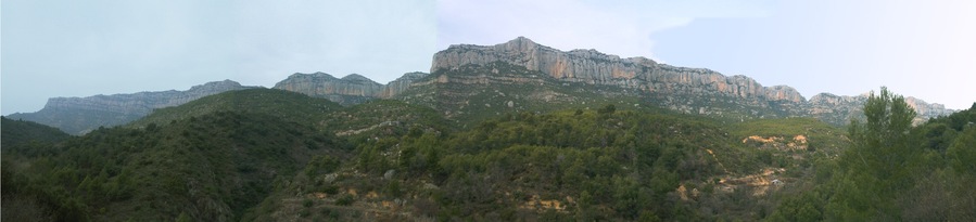 El Monsant des de la Morera de Montsant, Priorat
