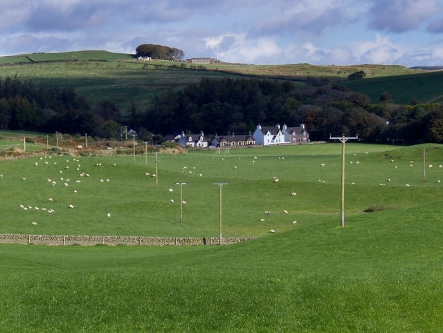 New Luce across the fields