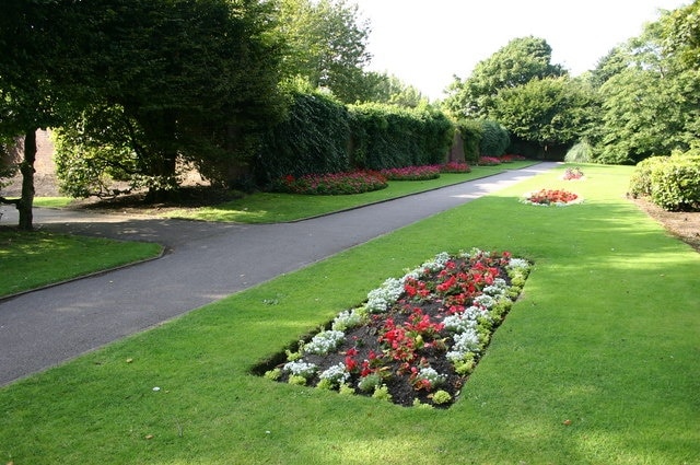 Sherdley Park Gardens, St.Helens Another stunning view of the well kept gardens in the park, so peaceful and thankfully unspoilt by yobs, please keep it that way. Avery popular spot for wedding photos.