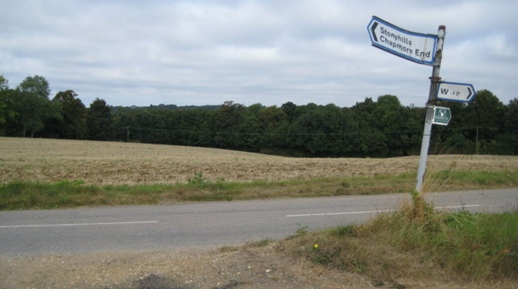 "Sacombe"-foto av Nigel Cox (CC BY-SA) / Urklipp från original