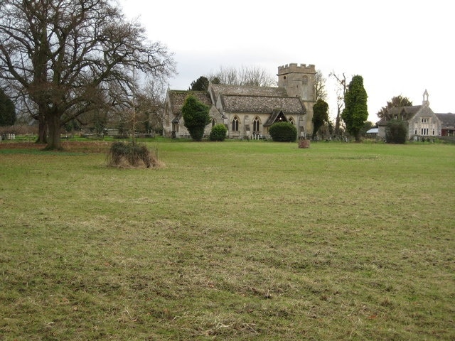 Down Hatherley Church Down Hatherley church is dedicated to St Mary and Corpus Christi, with the exception of the tower the church was rebuilt in 1859-60. Here the church is viewed from the north.