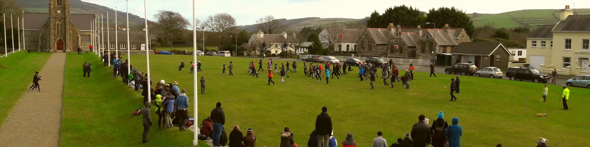 The St. Stephen's Day cammag match at St. John's, 2016