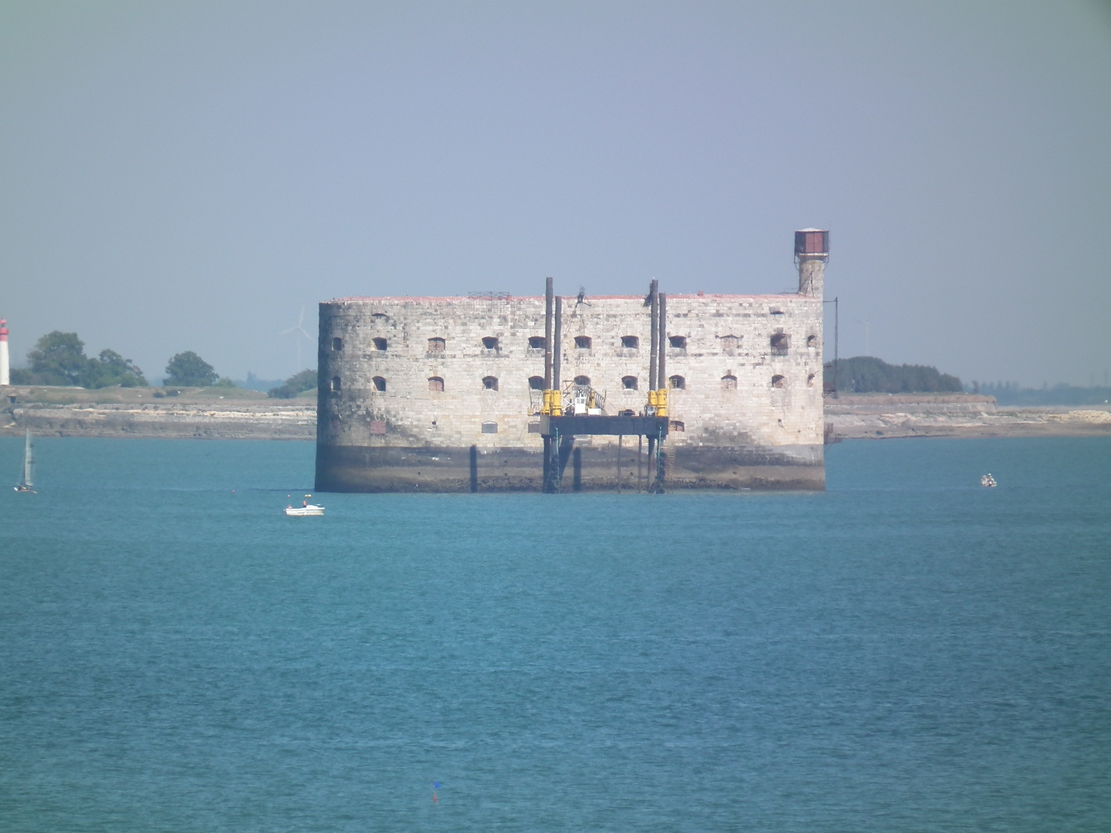 Fort Boyard vu depuis l'île d'Oléron