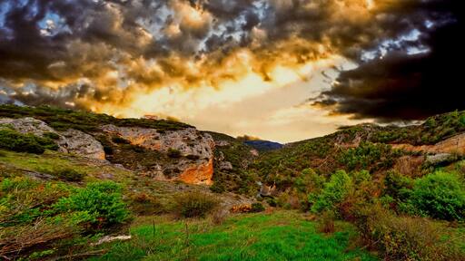 "Villalba de la Sierra"-foto av José Luis Mieza (CC BY) / Urklipp från original