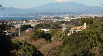 鎌倉山から見た富士山（神奈川県鎌倉市）