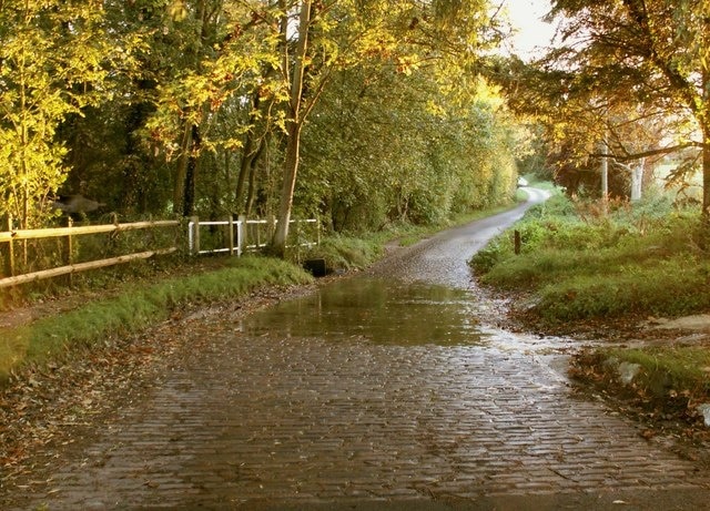 A ford, by Frog's Hall, just north of Lavenham, Suffolk