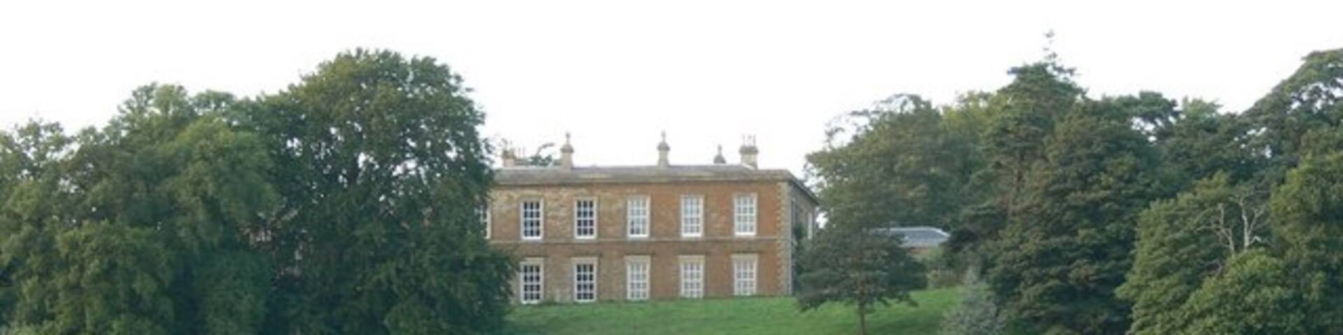 Keythorpe Hall, Leicestershire A Georgian Mansion close to the village of Tugby in Leicestershire.