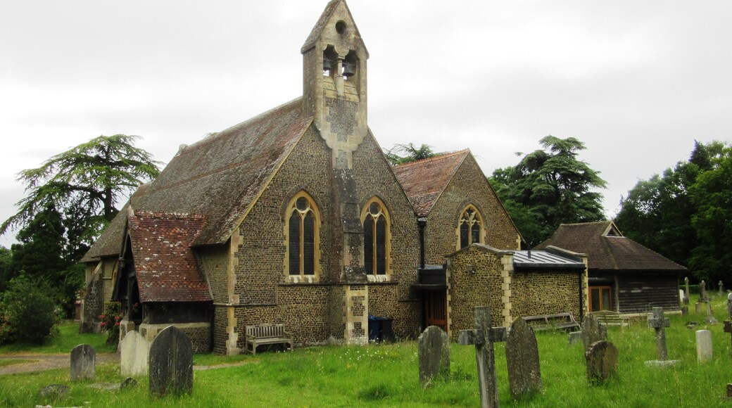 All Saints Church, Tilford Road, Tilford, Borough of Waverley, Surrey, England.