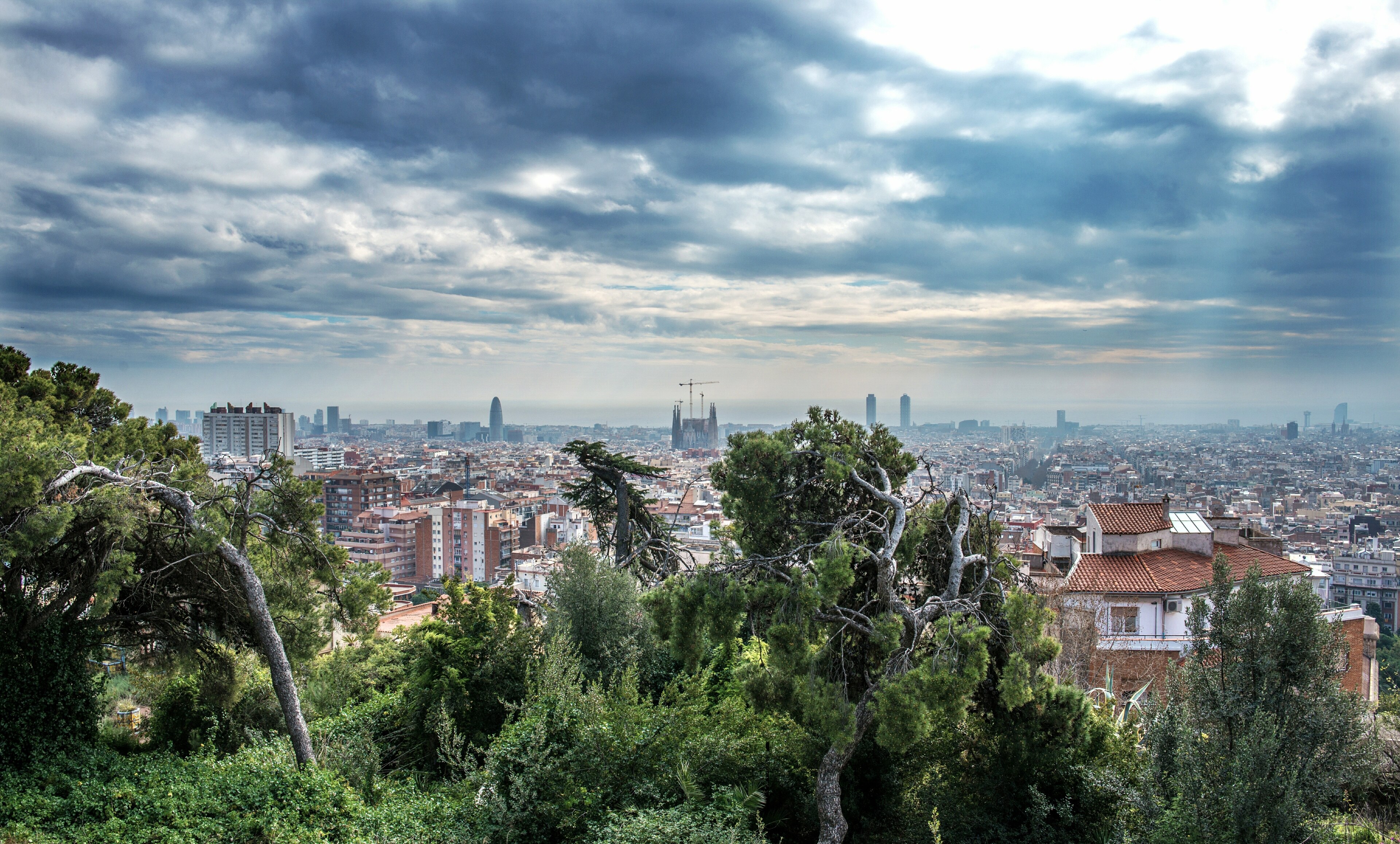 Parc Güell, Barcelone, Catalogne, Espagne
