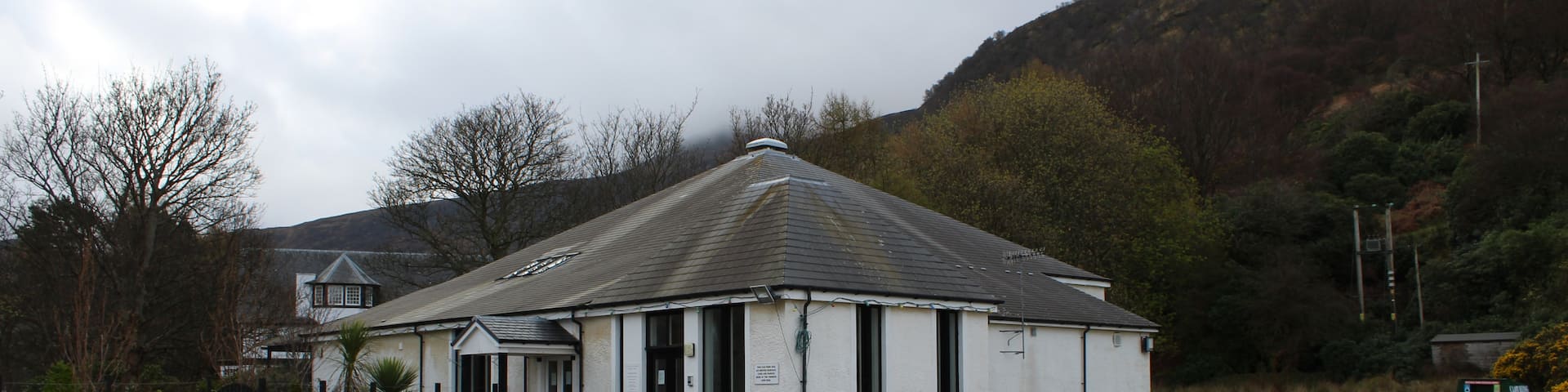 Lochranza village hall, Isle of Arran.