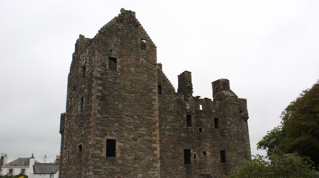 "MacLellan's Castle"-foto av LeCardinal (CC BY-SA) / Urklipp från original