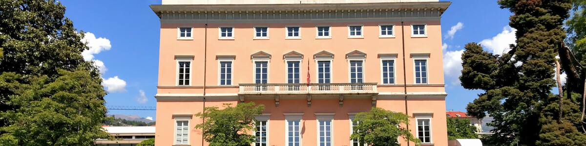 Photo "Villa Ciani Lugano" by Amin (Creative Commons Attribution-Share Alike 4.0) / Cropped from original