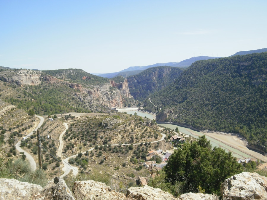 Vista panorámica del valle de Villa de Ves