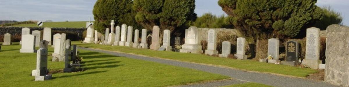 Photo "Cemetery with Yew Trees" by Bill Harrison (Creative Commons Attribution-Share Alike 2.0) / Cropped from original