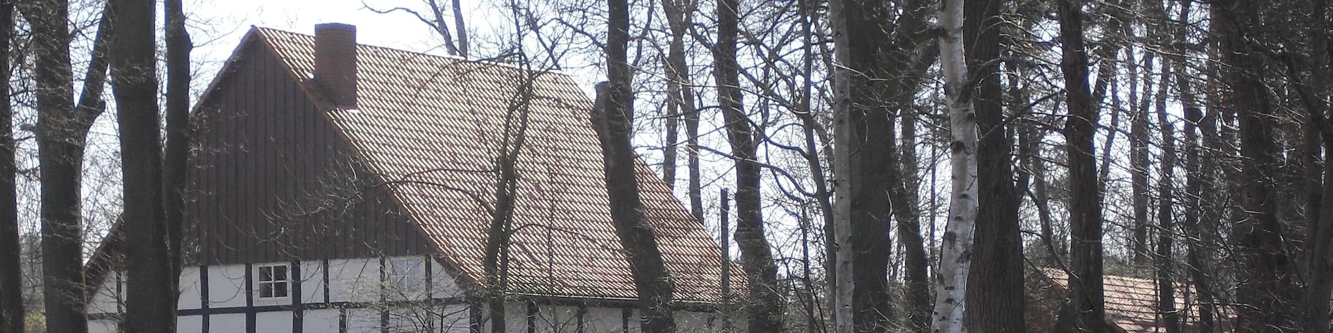 This is a photograph of an architectural monument. It is on the list of cultural monuments of Hövelhof, no. 9