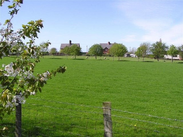 Vale of Clwyd. The railway track used to run past here before Dr Beeching scrapped it.