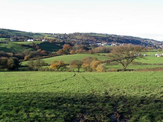 View towards Holywell (Treffynnon)